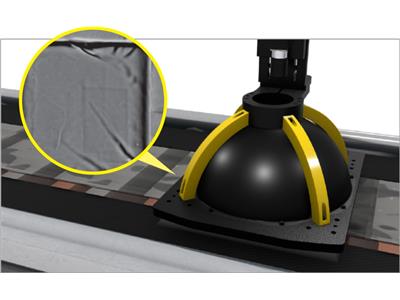 Trevista CI Dome rejestruje obrazy akumulatorów litowo-jonowych w celu analizy defektów.jpg