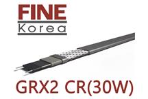Samoregulujący kabel grzewczy FINE KOREA GRX-2CR(30W) 30W/m 90/100 st. C (do dachów, rynien, rur)