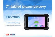 Wytrzymały 7″ tablet przemysłowy – RTC-710RK