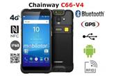 Chainway C66-V4 v.7 - Kolektor danych z modułem NFC, GPS, 4GB RAM i 64GB ROM, skanerem UHF RFID oraz