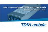 MU4 - zasilacze modułowe TDK Lambda