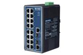 Wydajny, przemysłowy 16 portowy switch Ethernetowy