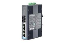 EKI-2525SPI - Przemysłowy switch - 4 porty Power over Ethernet, 1 port światłowodowy jednomodowy