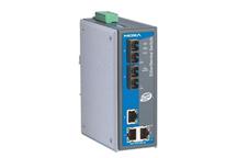 EDS-405-MM-SC - przemysłowy redundantny switch z portami 3x10/100BaseT(X), 2x100BaseFX, z technologią Turbo Ring
