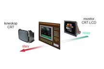 Wymiana monitora CRT na LCD w panelu operatorskim, sterowaniach CNC