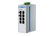 EKI-5728 – Niezarządzalny switch gigabitowy z kontrolą połączeń i komunikacją Modbus/TCP