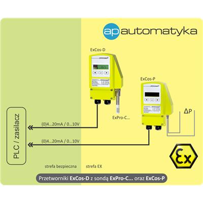 Rys. 4. Schemat ideowy systemu pomiarowego (seria Ex…).