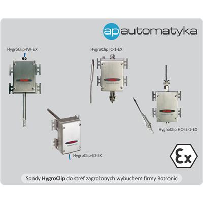 Rys. 2. Sondy HygroClip firmy Rotronic.