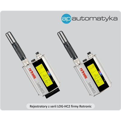 Rys. 4. Rejestratory LOG-HC2-RO1 oraz LOG-HC2-P1 z sondą HC2-S.