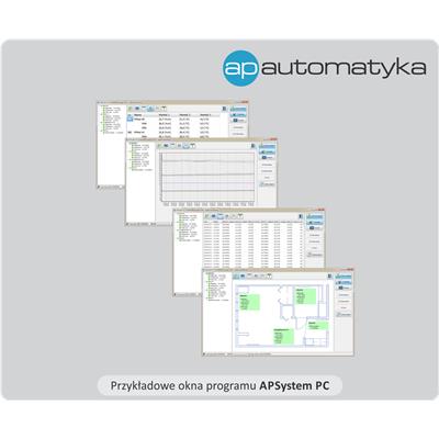 Rys. 3. Przykładowe okna programu APSystem PC