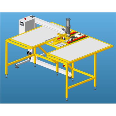 Model 3D zszywarki stołowej DT3 typu 1000 firmy Damet.