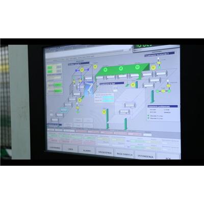 Wizualizacja procesu w zakładach Sprzętu Motoryzacyjnego Polmo S.A