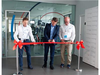 Uroczyste otwarcie showroomu “Factory of the Future Lab”.  (Źródło fot. Bosch Rexroth Sp. z o. o.)