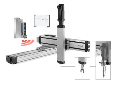 Zestawy Smart Function Kit z fabrycznie zainstalowanym oprogramowaniem ułatwiają nie tylko uruchamianie i programowanie robotów, lecz również podłączanie do nich zewnętrznych urządzeń peryferyjnych. 