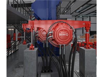 Silnik hydrauliczny Hägglunds Quantum Power w mikserze - przemysł gumowy (Źródło grafiki: Hägglunds)  Przyszłość na