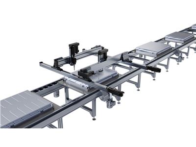 Wydajny montaż akumulatorów z szybkim i precyzyjnym robotem liniowym (Zdjęcie: Bosch Rexroth AG)