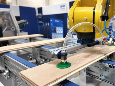 Przenośnik Monawi z robotem FANUC