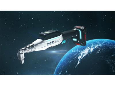 Intuicyjna, nowoczesna i przyjazna dla użytkownika: nowa akumulatorowa wkrętarka NEXO firmy Bosch Rexroth oferuje niezawodne działanie i lepszą ergonomię. (Źródło obrazu: Bosch Rexroth AG)