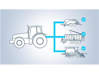 Modułowa konstrukcja umożliwiająca etapową elektryfikację hydrauliki ciągnikowej: systemowe rozwiązanie Electronic Load Sensing (ELS) od Bosch Rexroth. (Źródło zdjęcia: Bosch Rexroth AG)