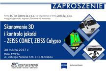 Skanowanie 3D i kontrola jakości ZEISS COMET, ZEISS Calypso