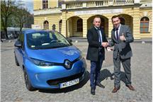 Urząd Miejski w Ostrowie Wielkopolskim testuje Renault ZOE