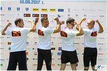 : Zawodnicy B&R Running Team podczas NCDC Business Race