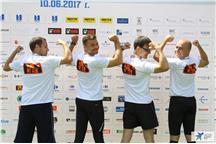 : Zawodnicy B&R Running Team podczas NCDC Business Race : Zawodnicy B&R Running Team podczas NCDC Business Race