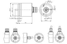 Wymiary - LIKA EM58 PA - EM58S PA