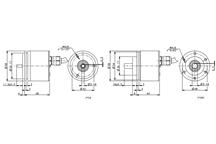 Wymiary - LIKA IP58-IP58S