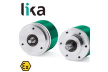 LIKA IX58 i IX58S enkodery inkrementalne ATEX