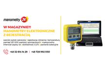MANOMETRY ELEKTRONICZNE Z REJESTRACJĄ JET