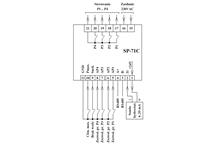 Schemat podłączenia sterownika
