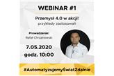 Webinar - Przemysł 4.0 w akcji