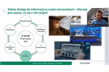 Webinar „Wizualizacja i analiza danych w cyfrowej fabryce. Zdalny dostęp do informacji w czasie rzec