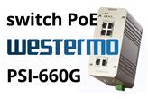 Switch PoE Westermo PSI-660G-24V