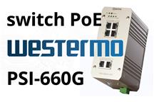 Switch PoE Westermo PSI-660G-24V