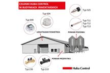 AP Automatyka - Czujniki Huba Control w budynkach inwentarskich