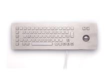 PM-65-TB-SS panelowa klawiatura ze stali nierdzewnej z trackballem