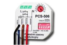 Przekaźnik czasowy PCS-506 (8-funkcyjny, do puszki Ø60 mm)