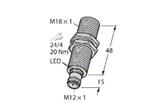 Czujnik ultradźwiękowy TURCK RU40U-M18M-AP8X2-H1151