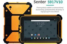 Senter S917V10 v.1 - wzmocniony wodoodporny Tablet przemysłowy Android 9.0 IP67 FHD (500nit) NFC GPS