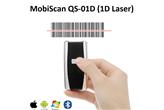 MobiScan QS-01D - Wytrzymały wodoodporny skaner przemysłowy (1D Laser) z technologią Bluetooth 4.0