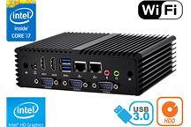 Komputer Przemysłowy Fanless MiniPC mBOX Nuc Q470P v.5