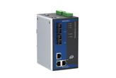 Redundantna przemysłowa sieć Ethernet oparta na switchach MOXA (3x TX, 2x FX)