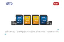 Karty SD i microSD z serii S750/S650 od ATP Electronics