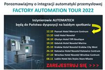 Aktualne trendy w automatyce na Factory Automation Tour 2022 Siemens
