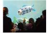 Robot ryba w londyńskim oceanarium