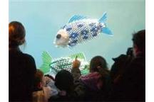 Robot ryba w londyńskim oceanarium
