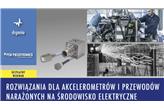 ROZWIĄZANIA DLA AKCELEROMETRÓW I PRZEWODÓW NARAŻONYCH NA ŚRODOWISKO ELEKTRYCZNE