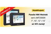 Promocja -30% na panele HMI Weintek serii cMT2000X 7″, 10″, 12″ i 15″ calowe